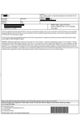 Greencard Approval for Same-Sex Marriage Applicant