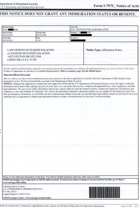 Humanitarian Reinstatement Approved For Revoked Petition of Father Who Passed Away